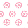 Sun Dial' Wallpaper by Tea Collection - Bubblegum - Removable / Sample - 8 x 8 in.