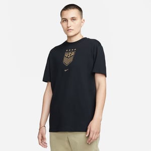 Women's Nike USWNT Crest Black Tee / XL