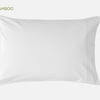 QE Home 310TC Bamboo Cotton Pillowcases in White (Set of 2), King