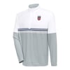 Men's Antigua USWNT Bender Grey Pullover / 2X