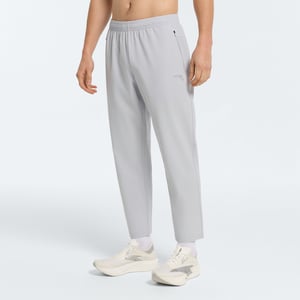 Men's ANTA Run Woven Track Pants - Grey / 2XL