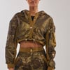 AKIRA You Know It Baby Crop Button Down Top | Size 1X