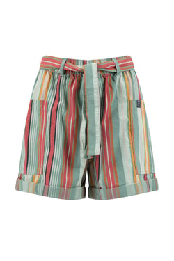 Weird Fish Wilder Striped Summer Shorts Multi Size 8