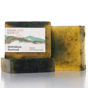 3 for £17 - Organic Soaps 150g - Hebridean Seaweed
