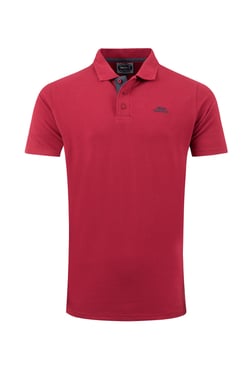 Weird Fish Miles Pique Polo Shirt Rhubarb Size 3XL