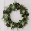 30" Artificial Succulent Wreath