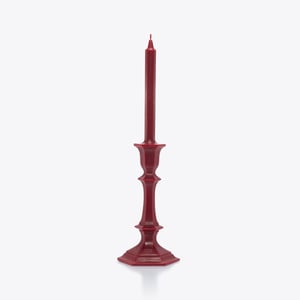 Harcourt Candlestick Candle - Red | Baccarat