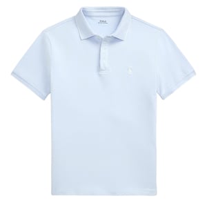 Polo Ralph Lauren Custom Slim Fit Stretch Oxford Mesh Polo Blue/White