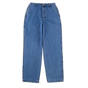 Obey Womens Sybil Carpenter Denim Light Indigo