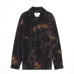 NN07 Blaze Corduroy Jacket Multi Colour Print