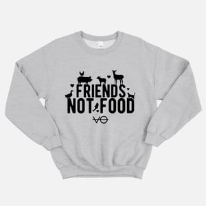 Friends Not Food Sweatshirt (Unisex)