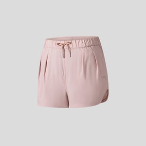 Women's ANTA Run Woven Shorts - Pink / XL