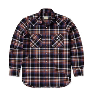 Aries Western Heavy Plaid LS Shirt Multi