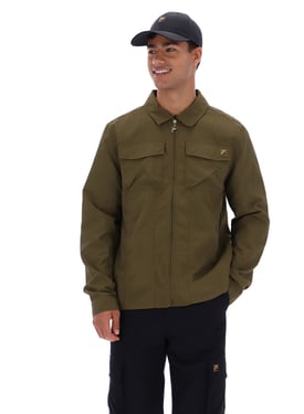 Kasa Zip-Through Overshirt - 4XL
