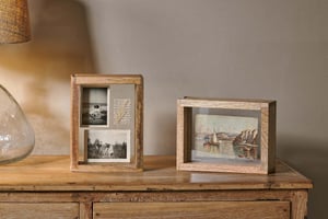 nkuku Indu Standing Mango Wood Frame | Decorative Accessories | One Size