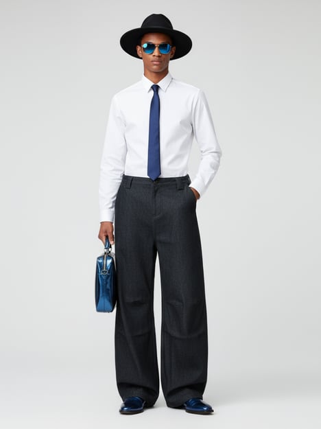 Men's Trousers FINANCIAL DISTRICT COUTURE BYMANYC ® New York