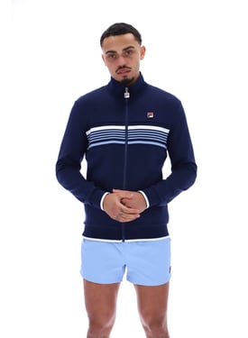 Vasco Cut And Sew Jacquard Track Jacket - 3XL