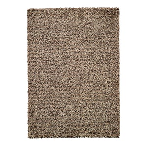 Rocks Shaggy Wool Rug Natural - 160x230cm