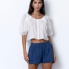 Linen Boxer Short - XS