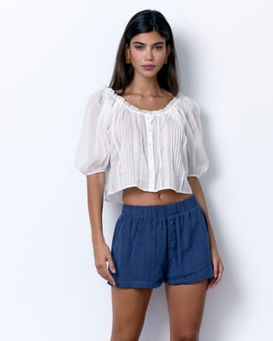 Linen Boxer Short - XL