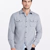 Robert Graham Storrs Long Sleeve Button Down Shirt Jacket