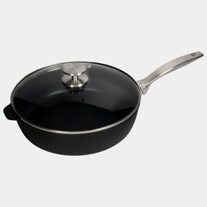 CXD DOU Ceramic Nonstick Saute Pan with Glass Lid - 4.3 qt
