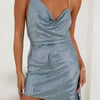 Attention Is Her Mini Dress Mint