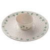 Belleek Classic Shamrock Chip & Dip Set