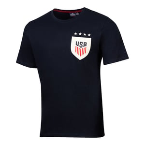 Men's USWNT Soccer House Pocket Navy Heavy Tee / 2X