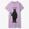 I'll Be Your Hucklebeary Women's Cotton Sleepshirt