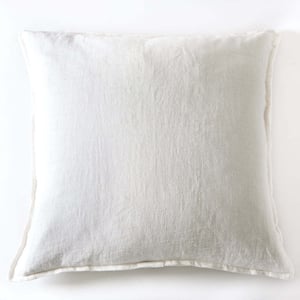 Montauk Linen Euro Sham   Cream