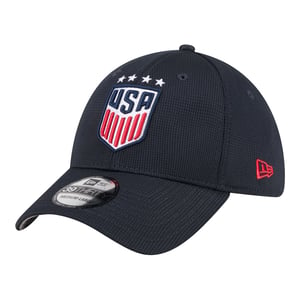 Adult New Era USWNT 39Thirty Active Navy Hat / L/XL