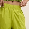 Chartreuse Green Roy Balloon Trousers
