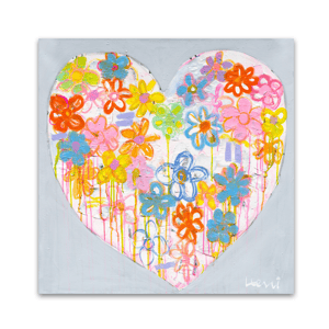 Flowering In Love Original Painting by Kerri Rosenthal