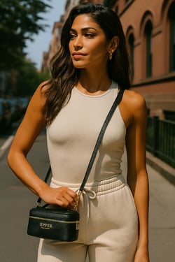The Essential Crossbody - Onyx Black