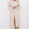 Luxe Teddy Coat Beige