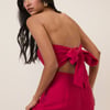 Pink Bandeau Rory Jumpsuit
