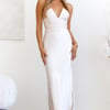 So Long Midi Dress Champagne