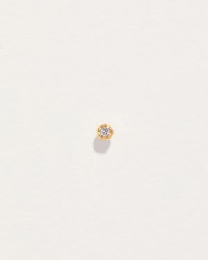 Petite Nugget Stud - Push Pin - 18g - 6.5