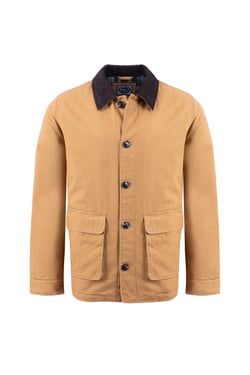 Weird Fish Barnaby Padded Canvas Barn Jacket Chestnut Size XL