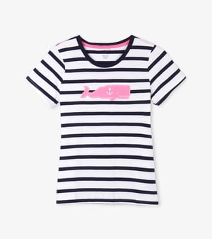 Whales Women's Pajama Tee