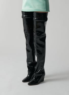 THIGH HIGH BOOT PATENT - 41