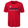 Junior Outerstuff US MNT Engage Poly Red Tee / 4