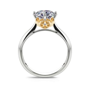 Jeulia "Choose Your Role of Magic" Round Cut Sterling Silver Ring
