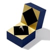 Jeulia Changeable Rubik's Cube Ring Box