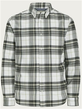 Jack & Jones Blu Norris Flannel Shirt - Gray - XL