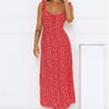 Here To Slay Maxi Dress Red