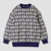 Knitted Sweater (Moto Repeat) - XS