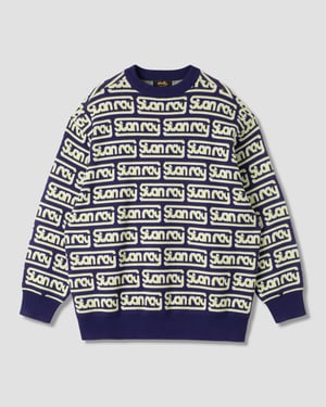 Knitted Sweater (Moto Repeat) - M