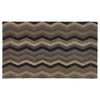 Printed Coir Ocean Zigzag Doormat - 45x75cm